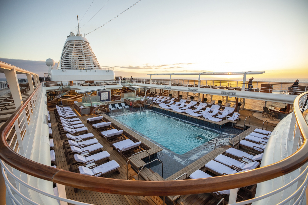 Regent Seven Seas Splendor Pool Deck