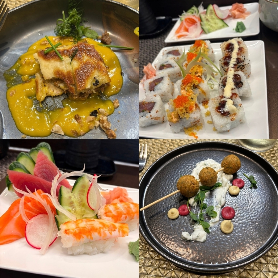 Dining aboard Scenic Eclipse