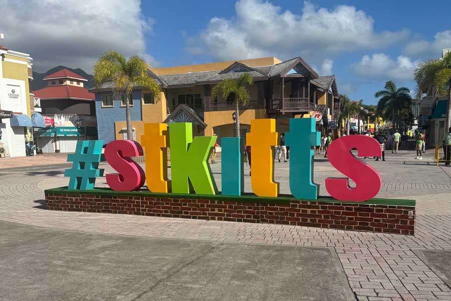 St Kitts sign
