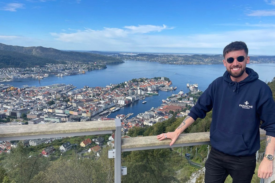 Scott in Bergen