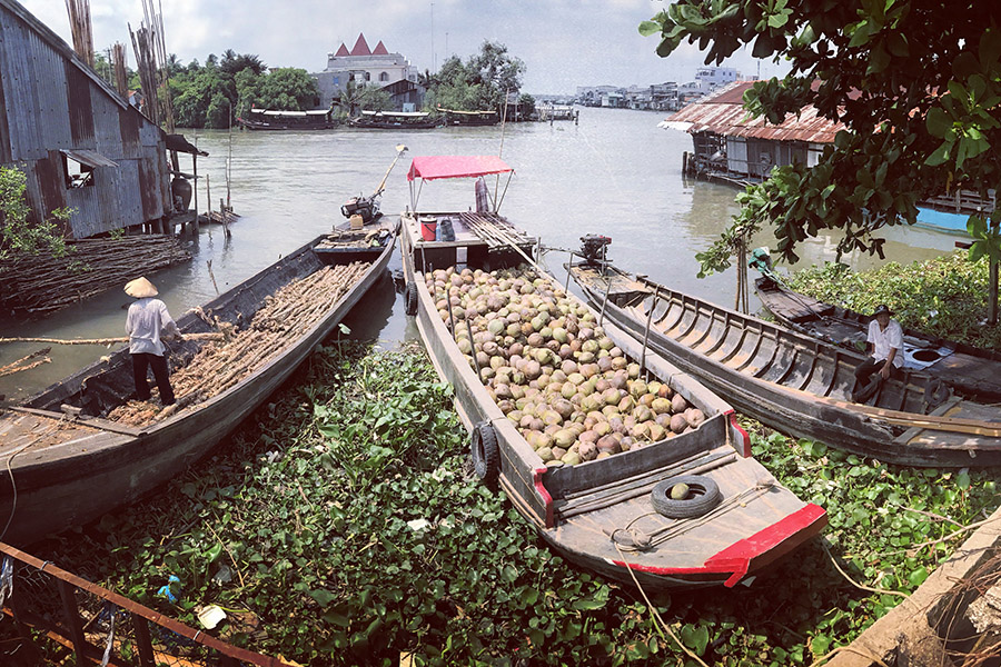 Vietnamese Longboats