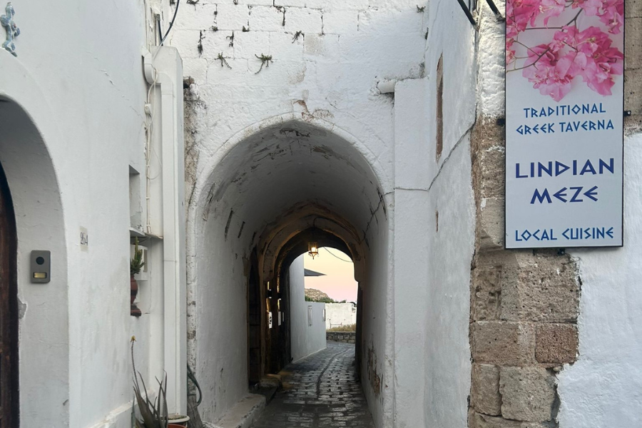 Lindos-town