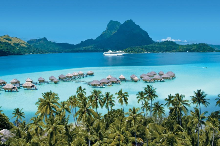 Le Paul Gauguin at Bora Bora