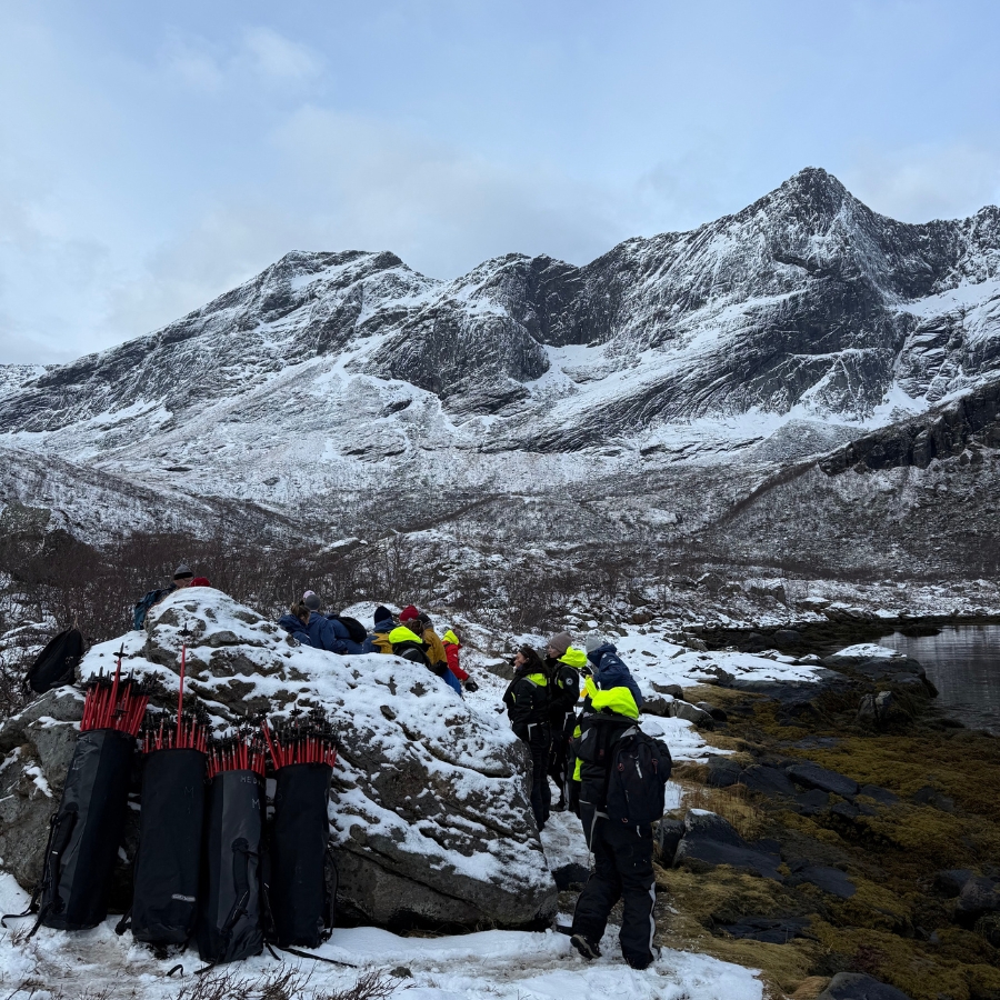 Hiking in the Arctic Circle