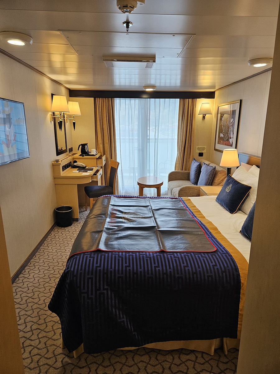 Balcony Cabin on Cunard Queen Elizabeth