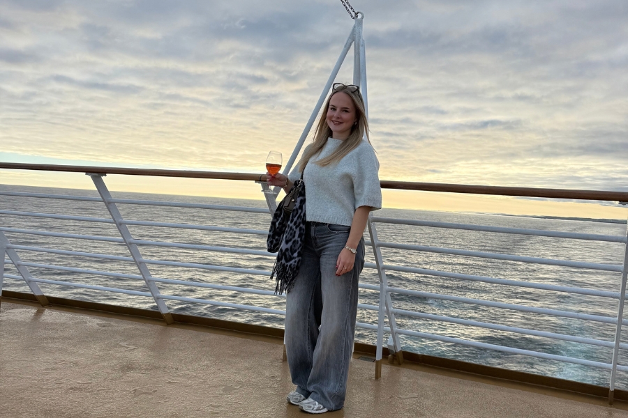 Molly on Hurtigruten MS Trollfjord