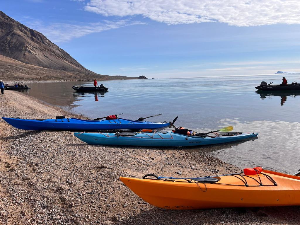 Kayaking in Greenland