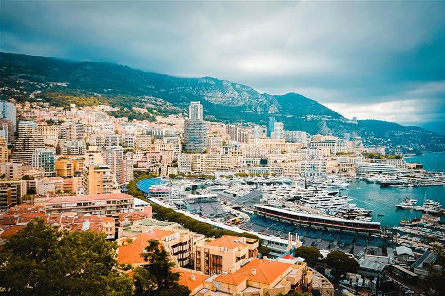 Monte Carlo during Grand Prix week