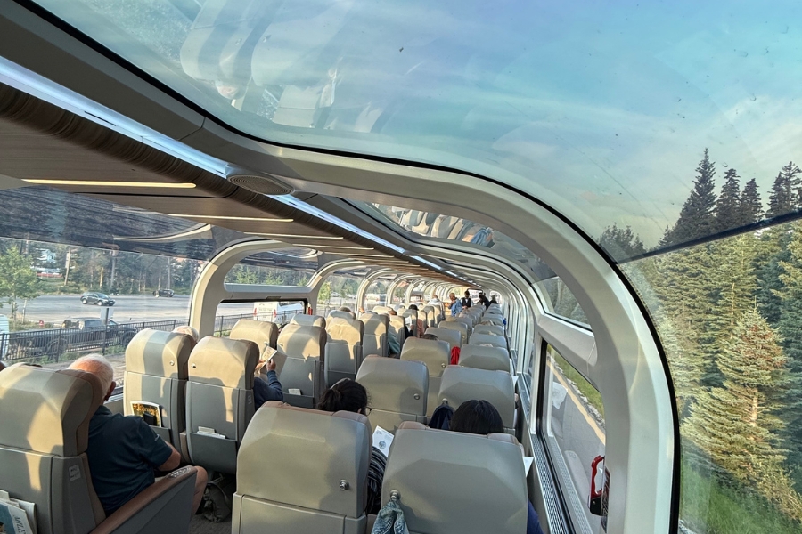Rocky Mountaineer GoldLeaf Domed Rood