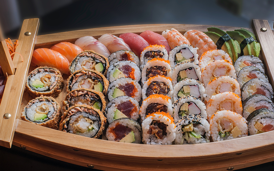 sushi is a luxury cruise favourite cuisine